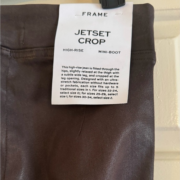 FRAME Jet Set Crop Mini Boot - Picture 7 of 9